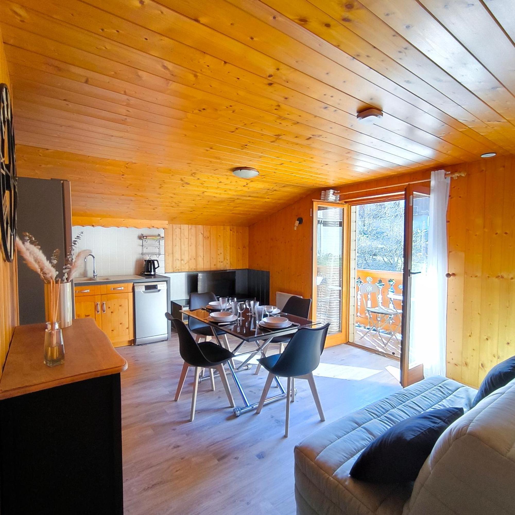 T2 Tout Confort Avec Balcon Au Calme Entre Lac Et Montagne Brizon Exterior photo